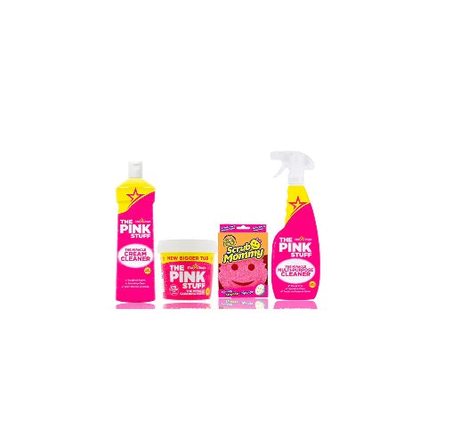 The Pink Stuff - Mijn Eerste Bundel - 1x 850g pasta, cream cleaner, allesreiniger, scrub mommy