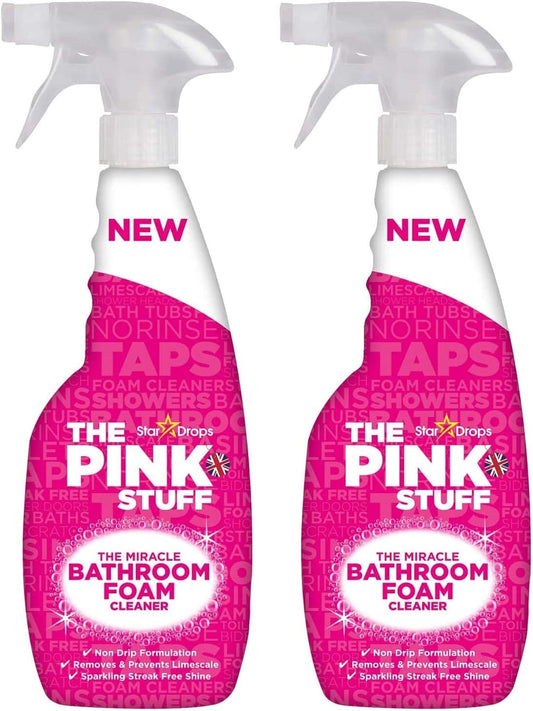 Stardrops The Pink Stuff – Badezimmerschaum – Badezimmerreiniger – 2er-Pack