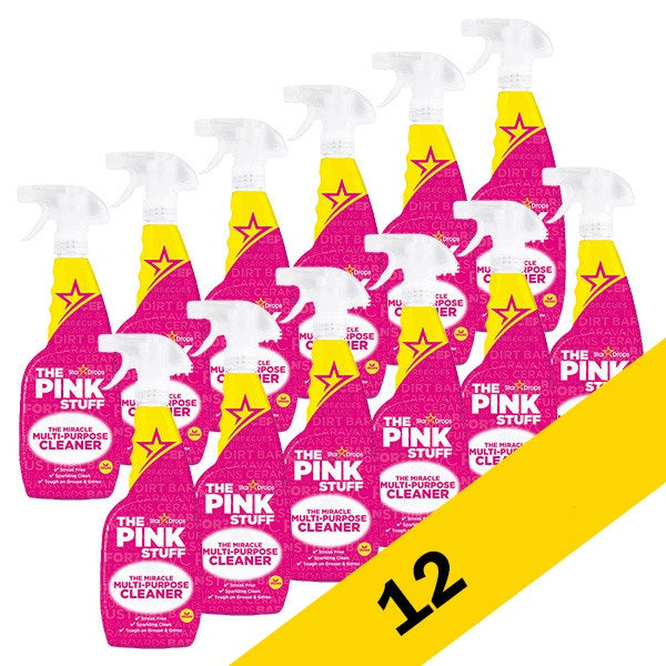The Pink Stuff Multi Purpose Nettoyant tout usage 750 ml - Paquet de 12