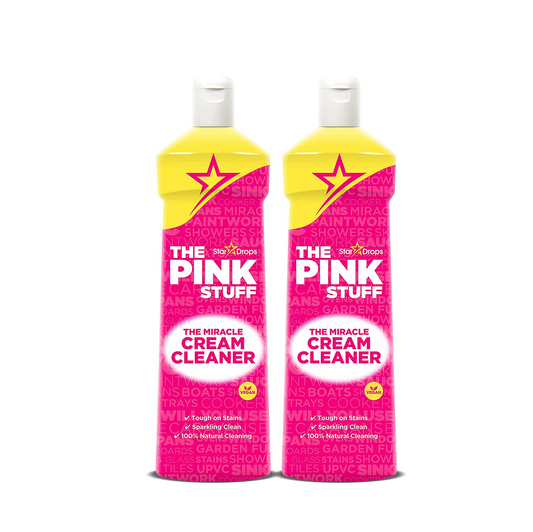 Crème nettoyante Stardrops The Pink Stuff - 2 paquets