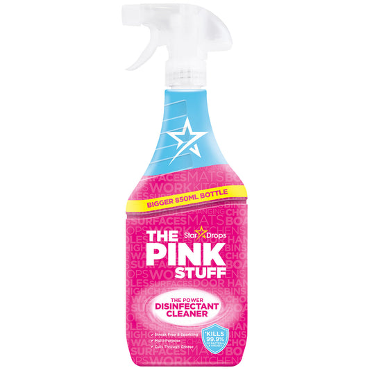 The Pink Stuff Power Disinfectant Cleaner - Allesreiniger Tegels en Sanitairreiniger - 850ml