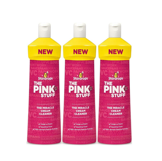 Stardrops The Pink Stuff Cremereiniger – 3er-Pack
