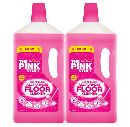 The Pink Stuff Vloerreiniger 1 liter - 2 pack