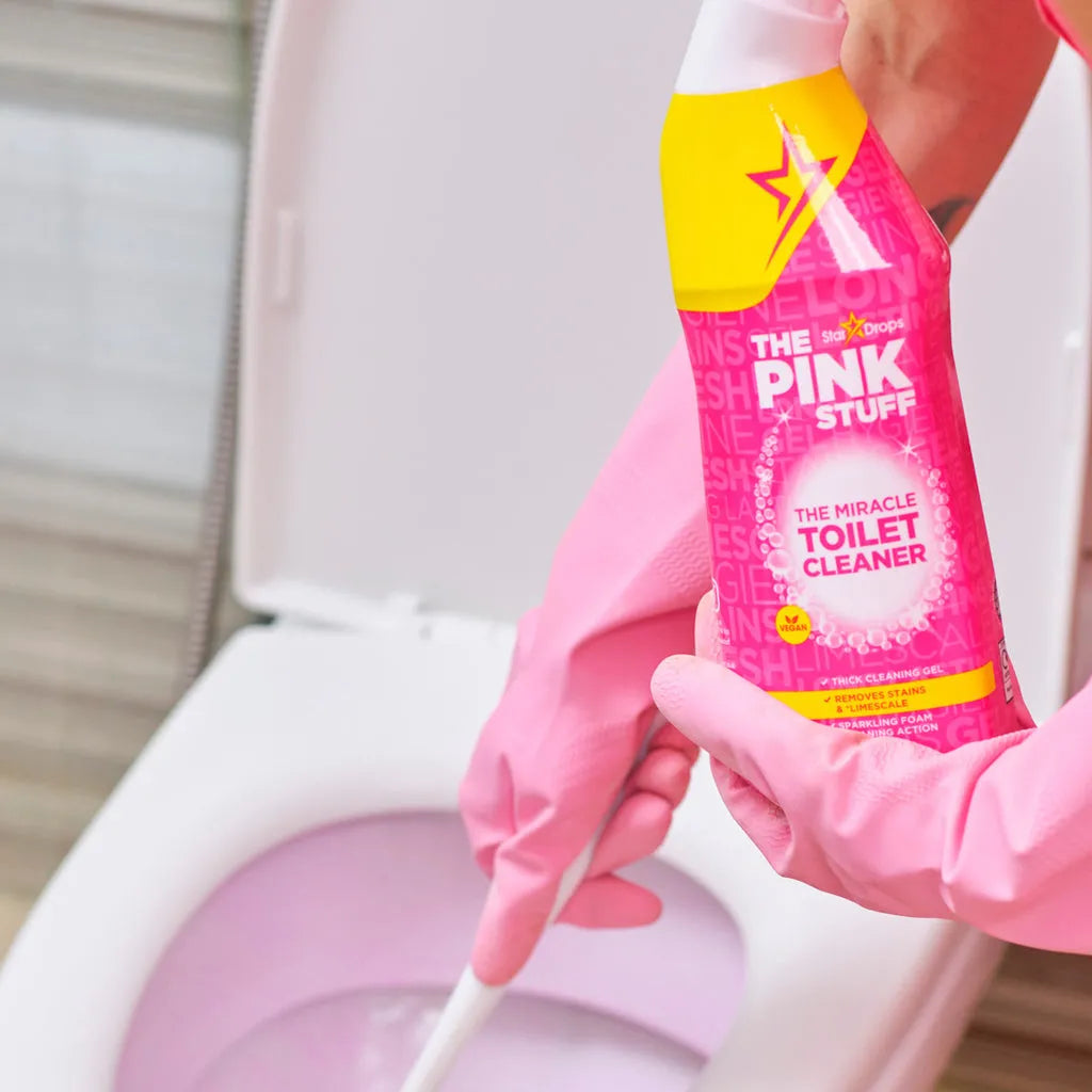 The Pink Stuff - 2x 750 ml - Stardrops Wonder Toilet Cleaner - THE Won